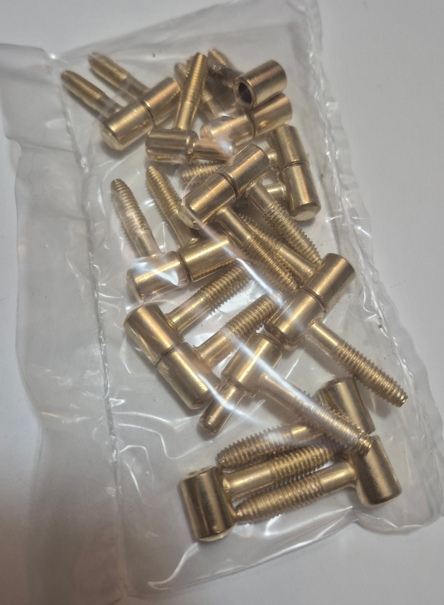 Anuba hinge, Lift off Brass hinge, Screw in Pack of 10 hinges / 5 pairs