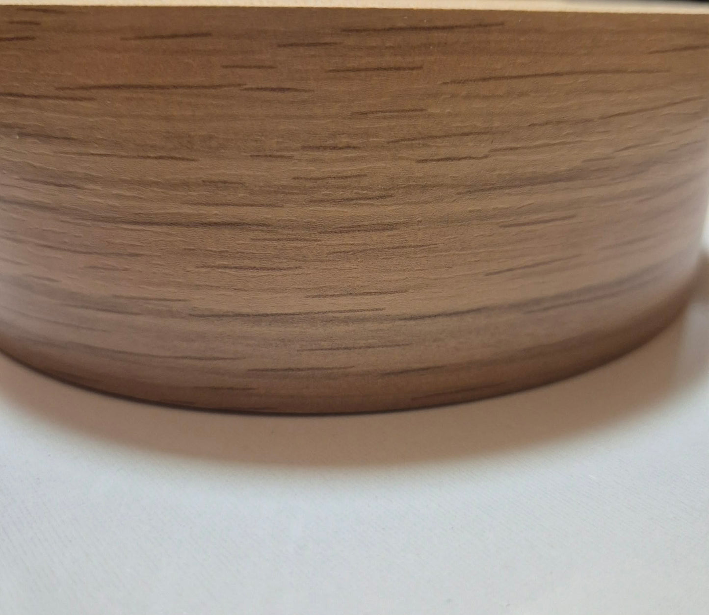 48mm wide Melamine edging tape, Extra wide iron on edging tape can be trimmed to size for use on thicker boards.
