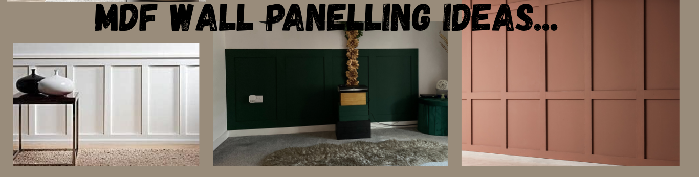 Wall panelling kit, Pre-cut MDF planks to create feature wall. WORLD CUP SPECIAL