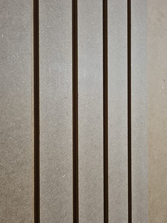 MDF wall panelling strips. Create a stunning panelled wall or feature wall using these ready cut strip wood pieces