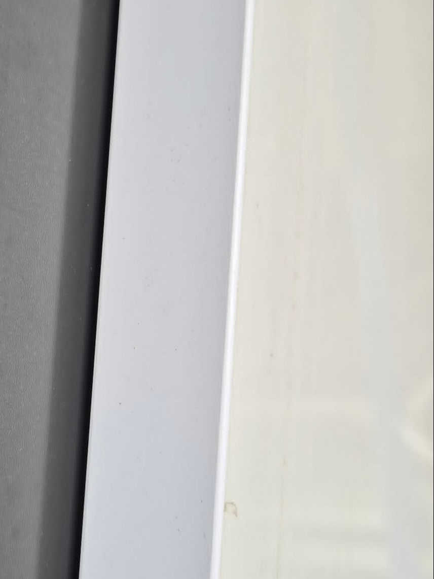 White Gloss Furniture, Shelving, Desktop board Extra thick 25mm. Free Delivery