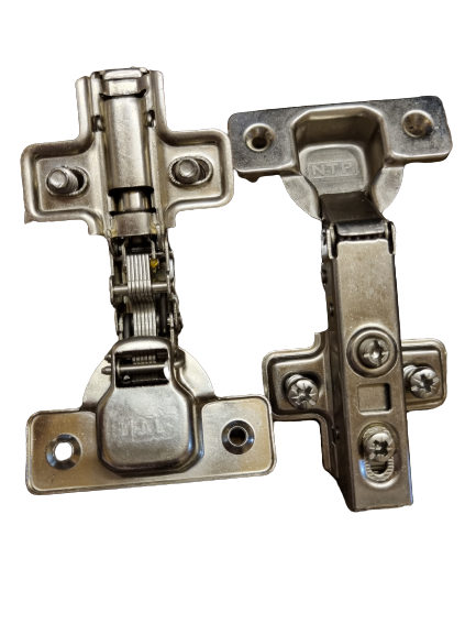 110 degree Soft Close Hinges, Kitchen Cupboard Door Hinge, Concealed hinge Pack 10 hinges (5 pairs)