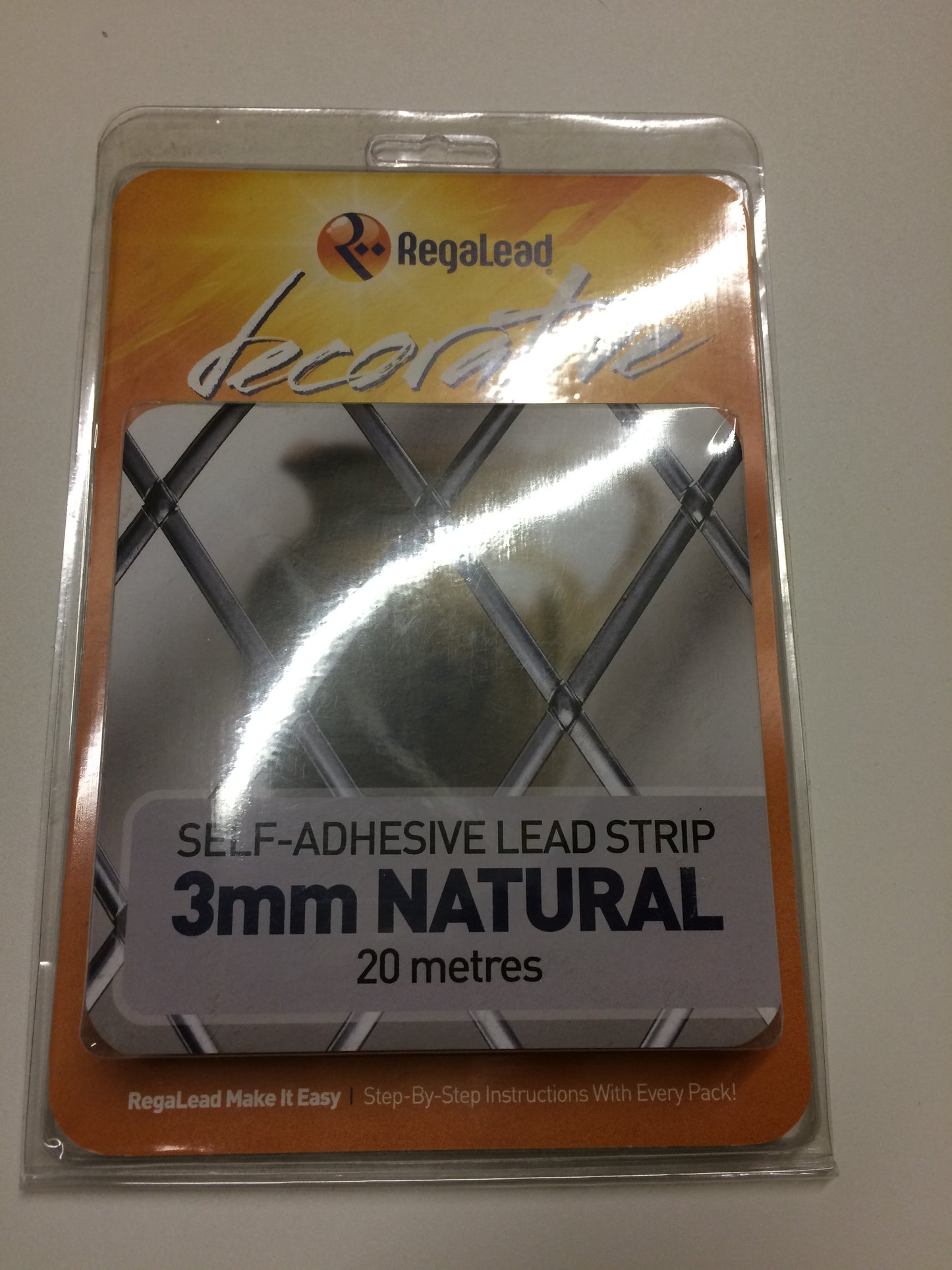 Regalead self adhesive lead strip DIY window leading kits for windows and doors. Various colours Various Sizes. Fast & Free delivery