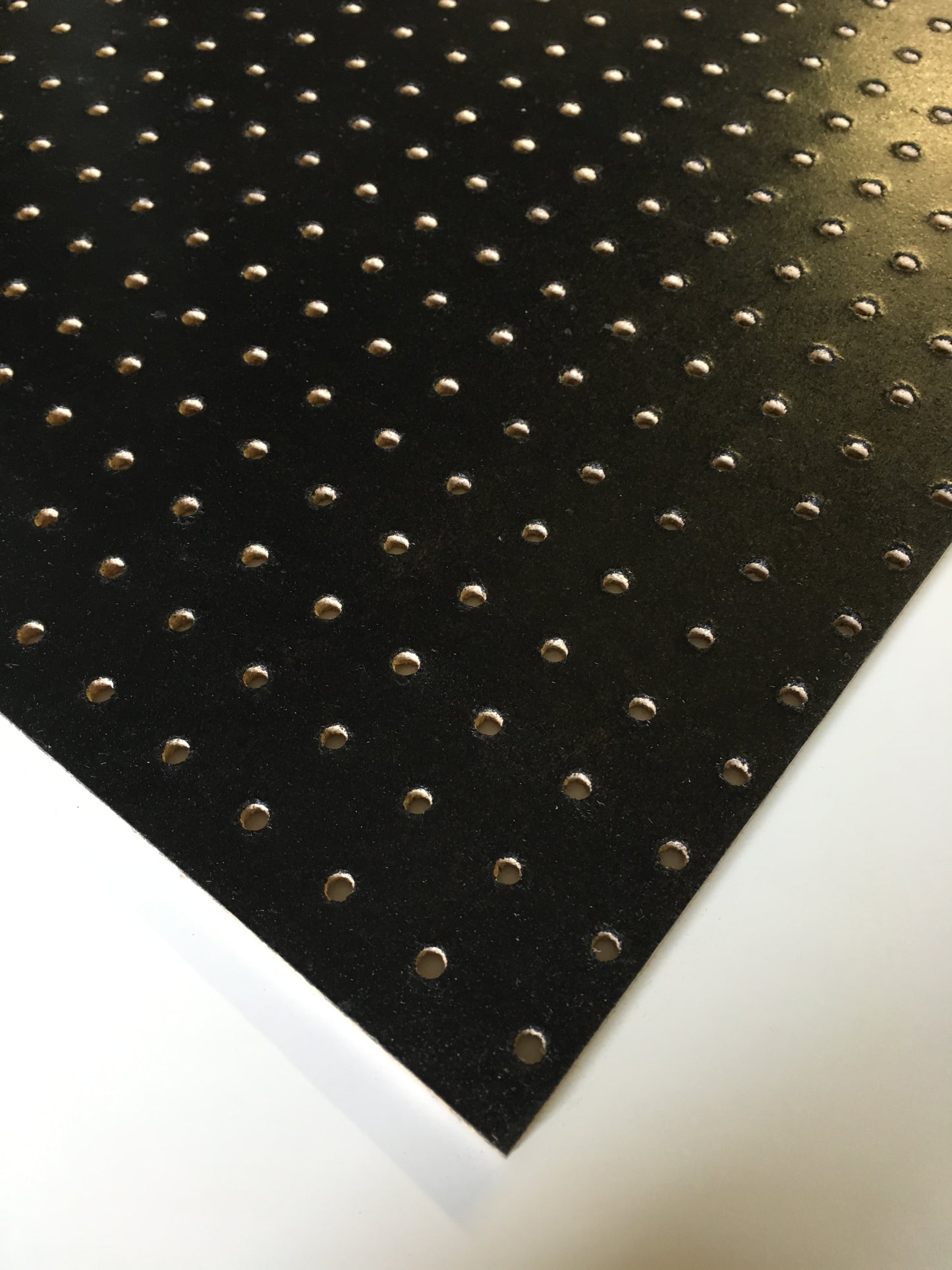 Painted Pegboard Sheets, Display board, perforated hardboard Various sizes in 3mm or 6mm thick