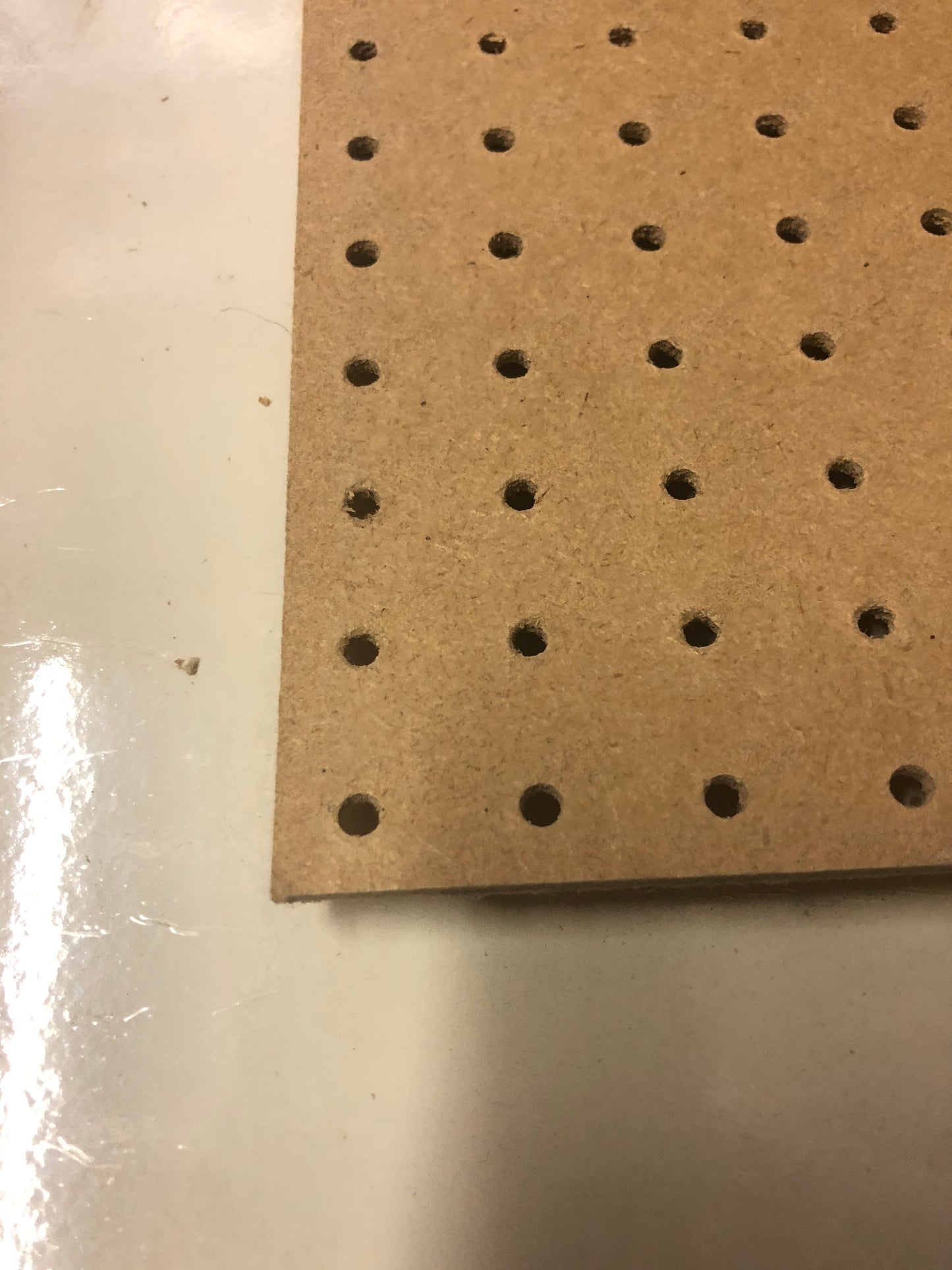 Pegboard 1200 x 1200mm Large sheets. 2 thickness available