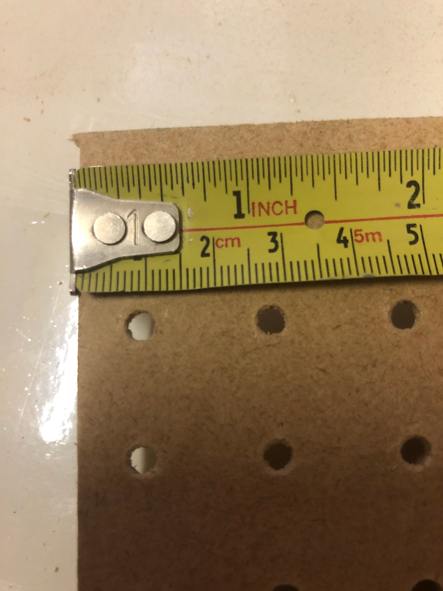 Pegboard 1200 x 1200mm Large sheets. 2 thickness available
