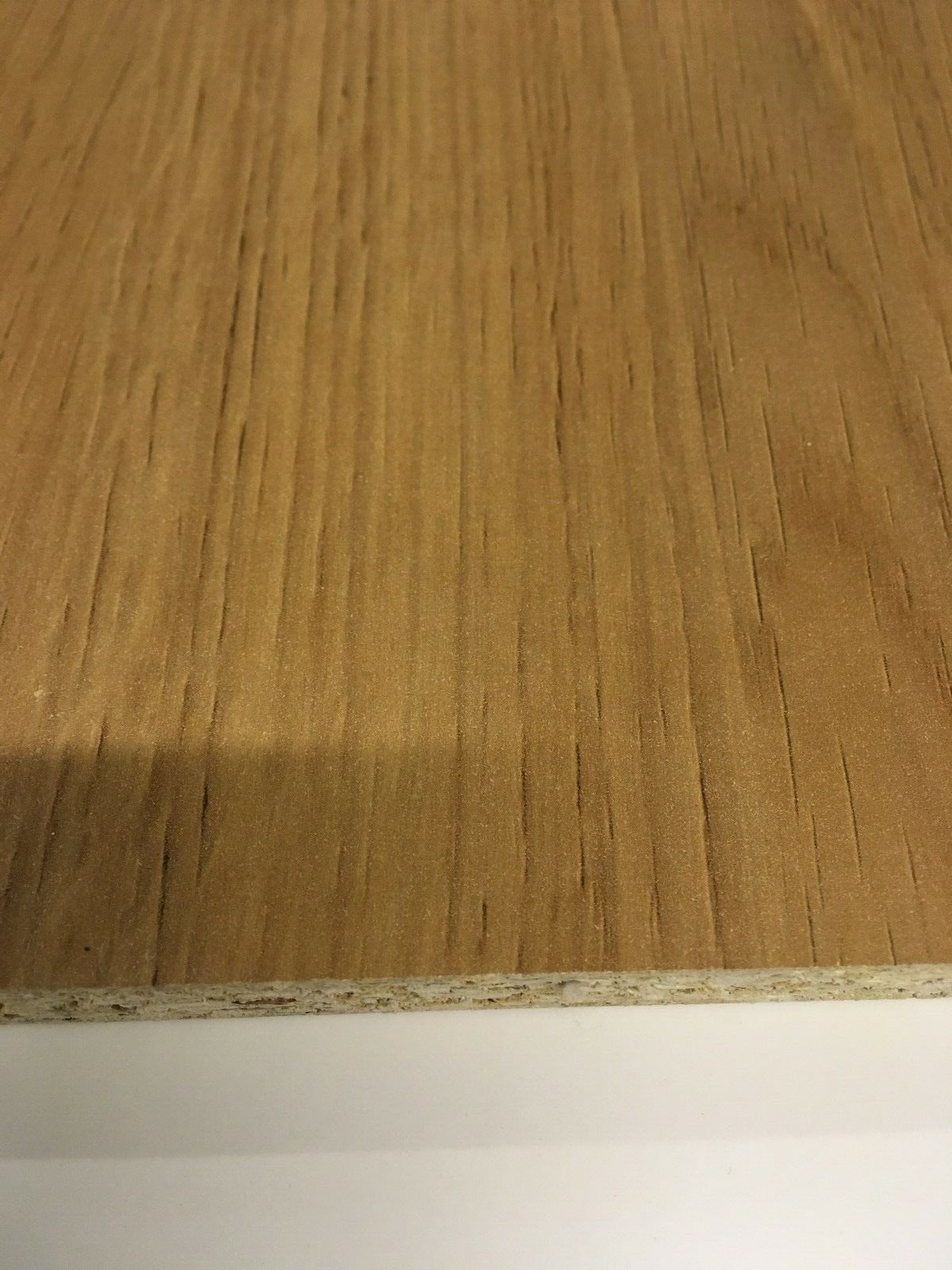 15mm Lissa Oak Melamine Faced Chipboard MFC wood shelving Board 1200mm Lengths, various widths