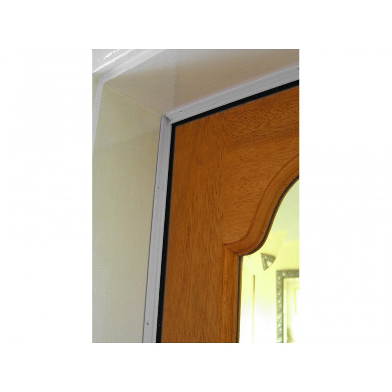 Warmseal Door Brush Seal G44201 pack 5 @ 1.05m Short Set. White Brush Seal Draught Excluder