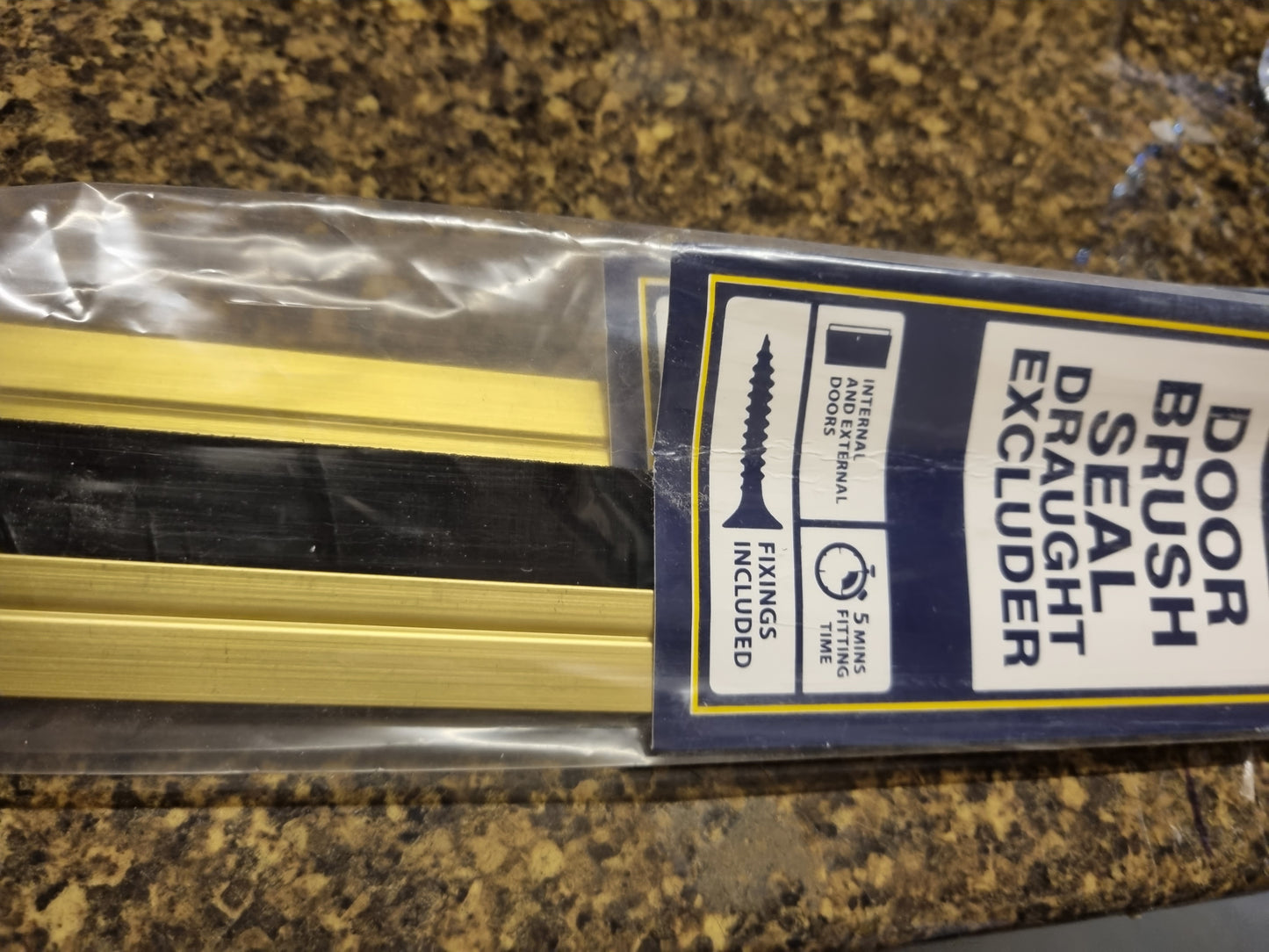 Warmseal  Brush Flap Door Draught Excluder  Various Colours    920cm wide