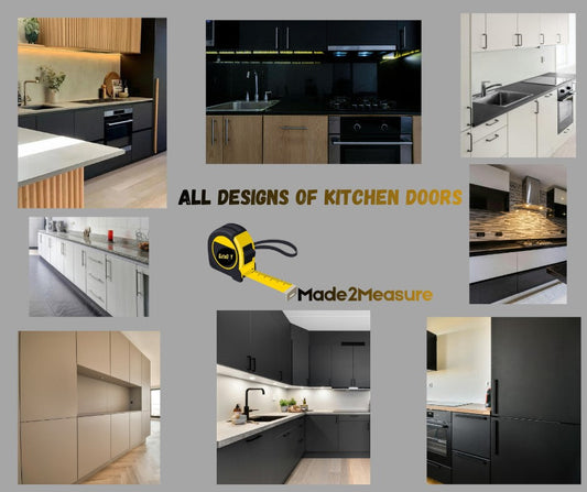 Made to measure kitchen replacement doors for that easy kitchen renovation on a budget