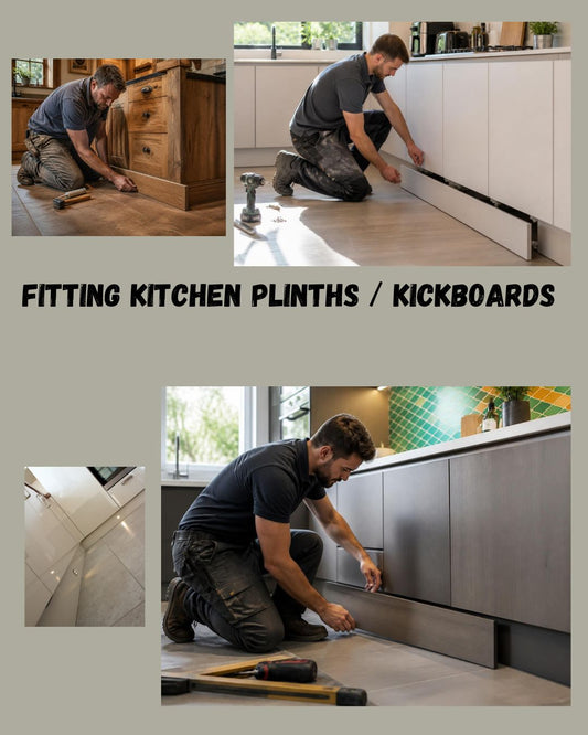 Fitting your kitchen plinths. The easy fix guide to kickboard installation.