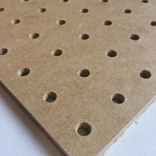 Pegboard pack 9 @ 800 x 300 x 6mm Display or storage ideal for stock display in shopfitting