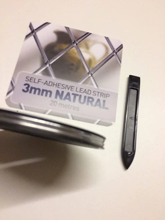 Window lead kit, 3mm natural lead, glass design create stunning leaded windows