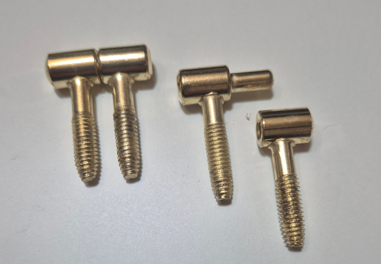 Anuba hinge, Lift off Brass hinge, Screw in Pack of 10 hinges / 5 pairs