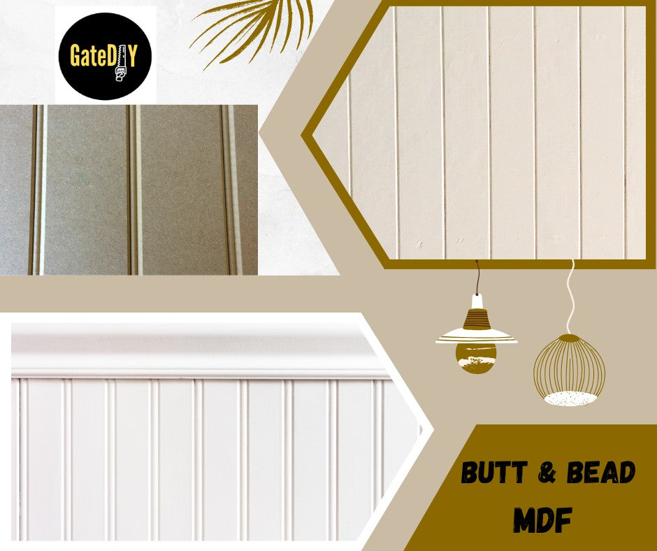 Tongue & Groove effect panels. Kitchen end panels for Base, Wall or Island