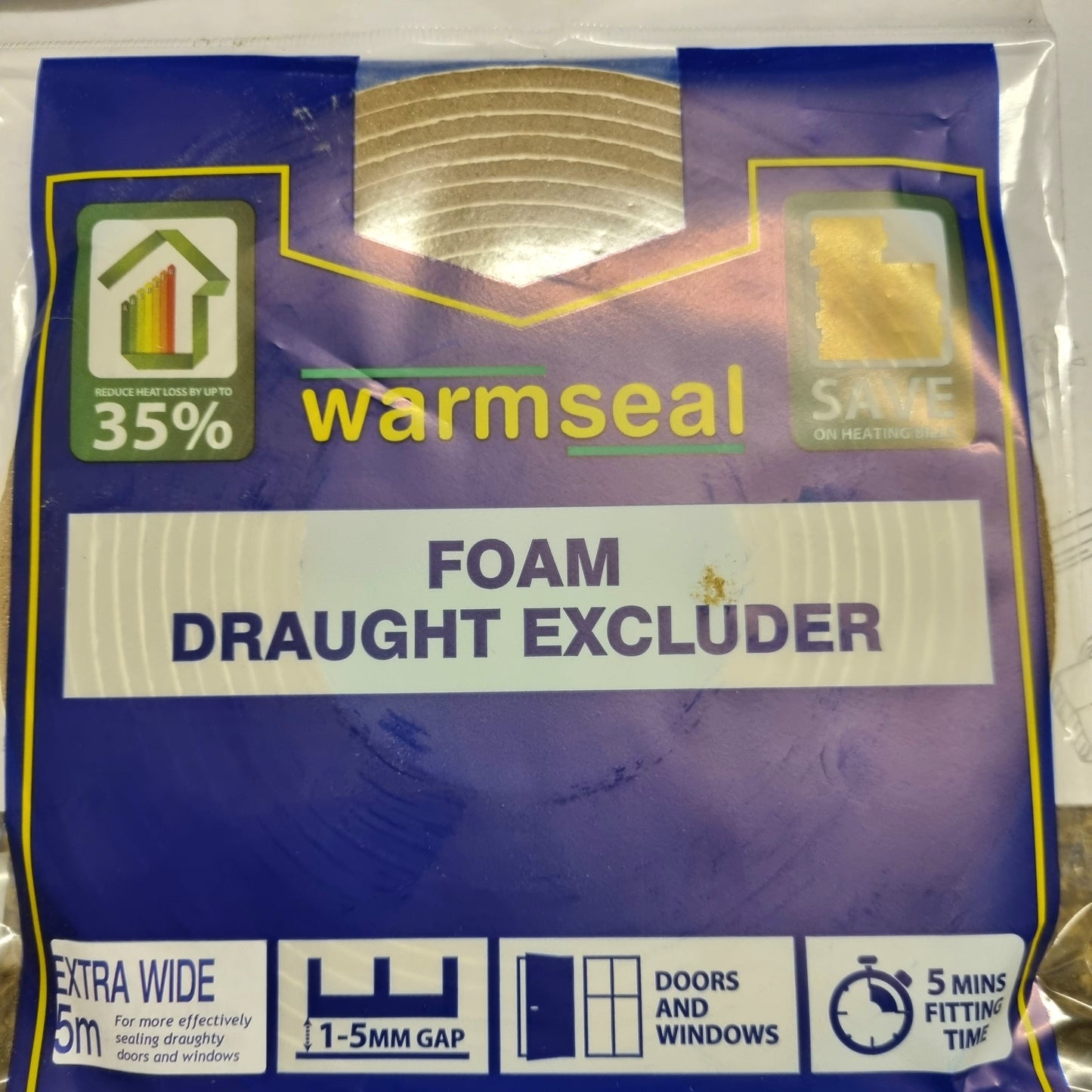 Draught excluder, Warmseal bundle . We have job lot of various stock items all for sale