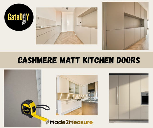 Cashmere kitchen replacement doors. Made to any size. Free delivery