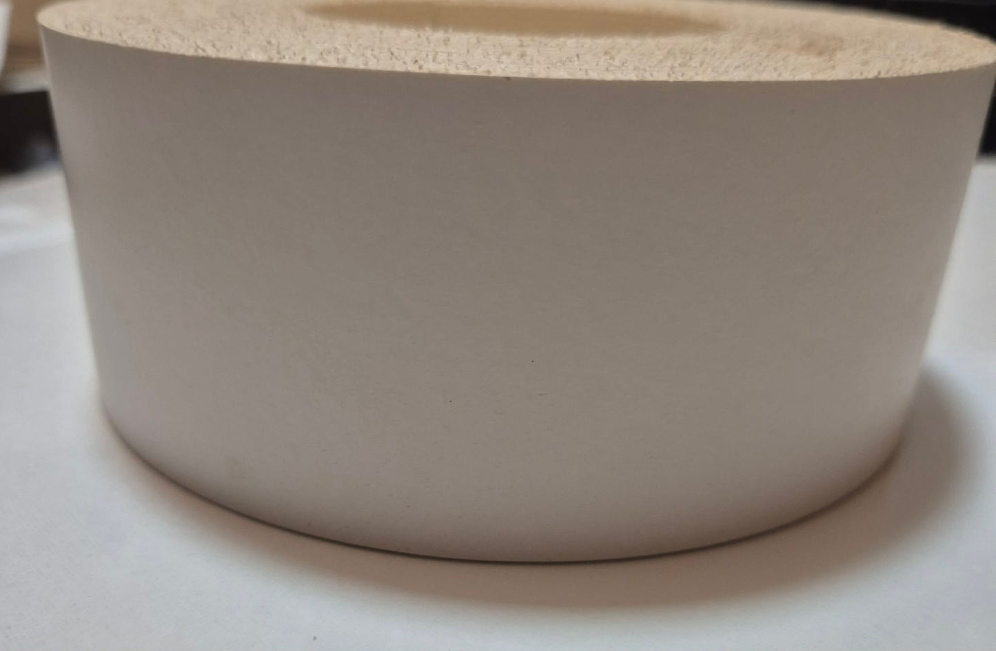 48mm wide Melamine edging tape, Extra wide iron on edging tape can be trimmed to size for use on thicker boards.