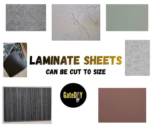 Formica type Laminate Sheets Various Colours Various Sizes Approx 0.8mm