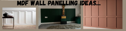 Wall panelling kit, Pre-cut MDF planks to create feature wall. WORLD CUP SPECIAL