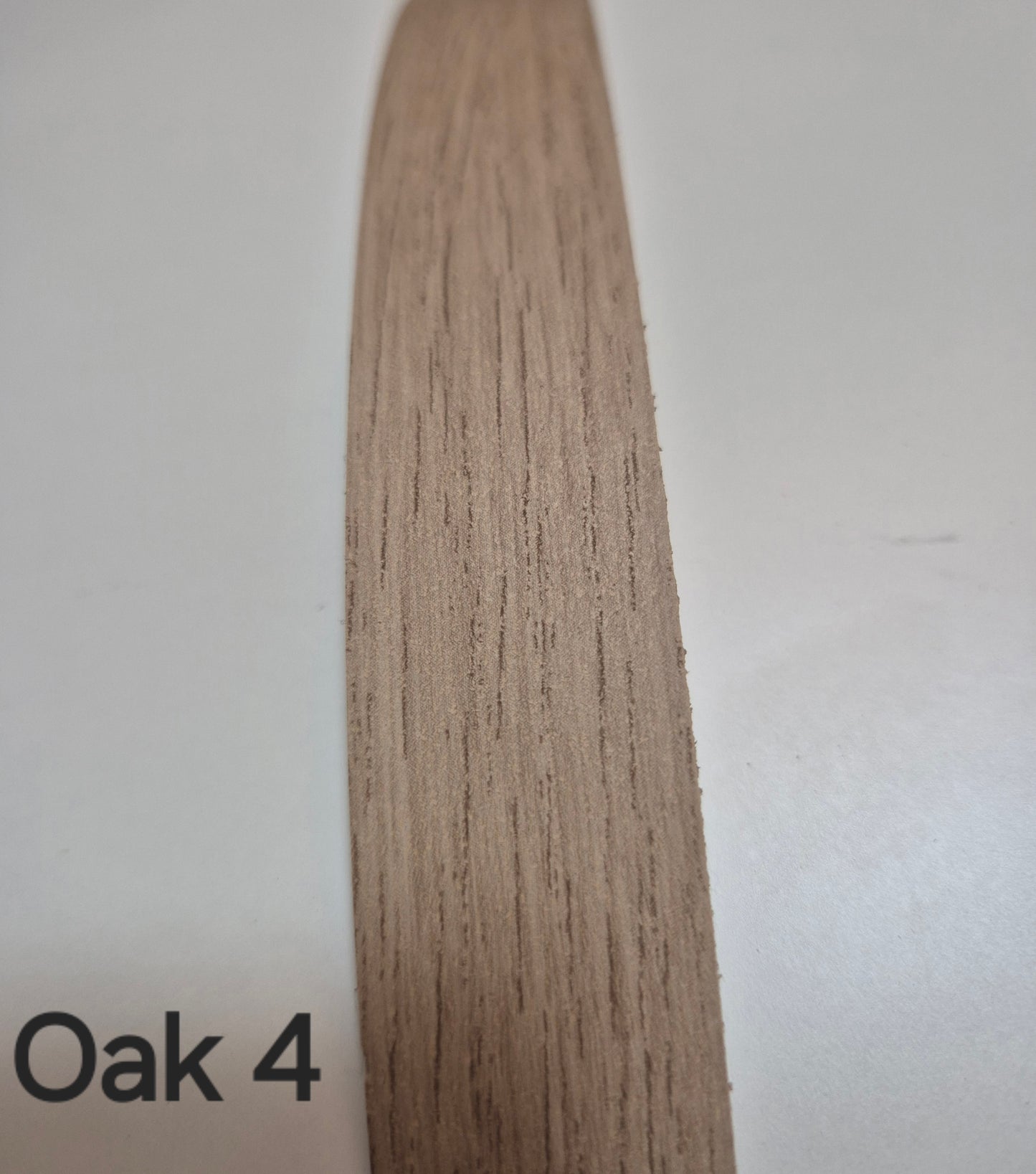 NEW Oak effect edging strips, 22mm iron on melamine edging finishes the raw ends of boards