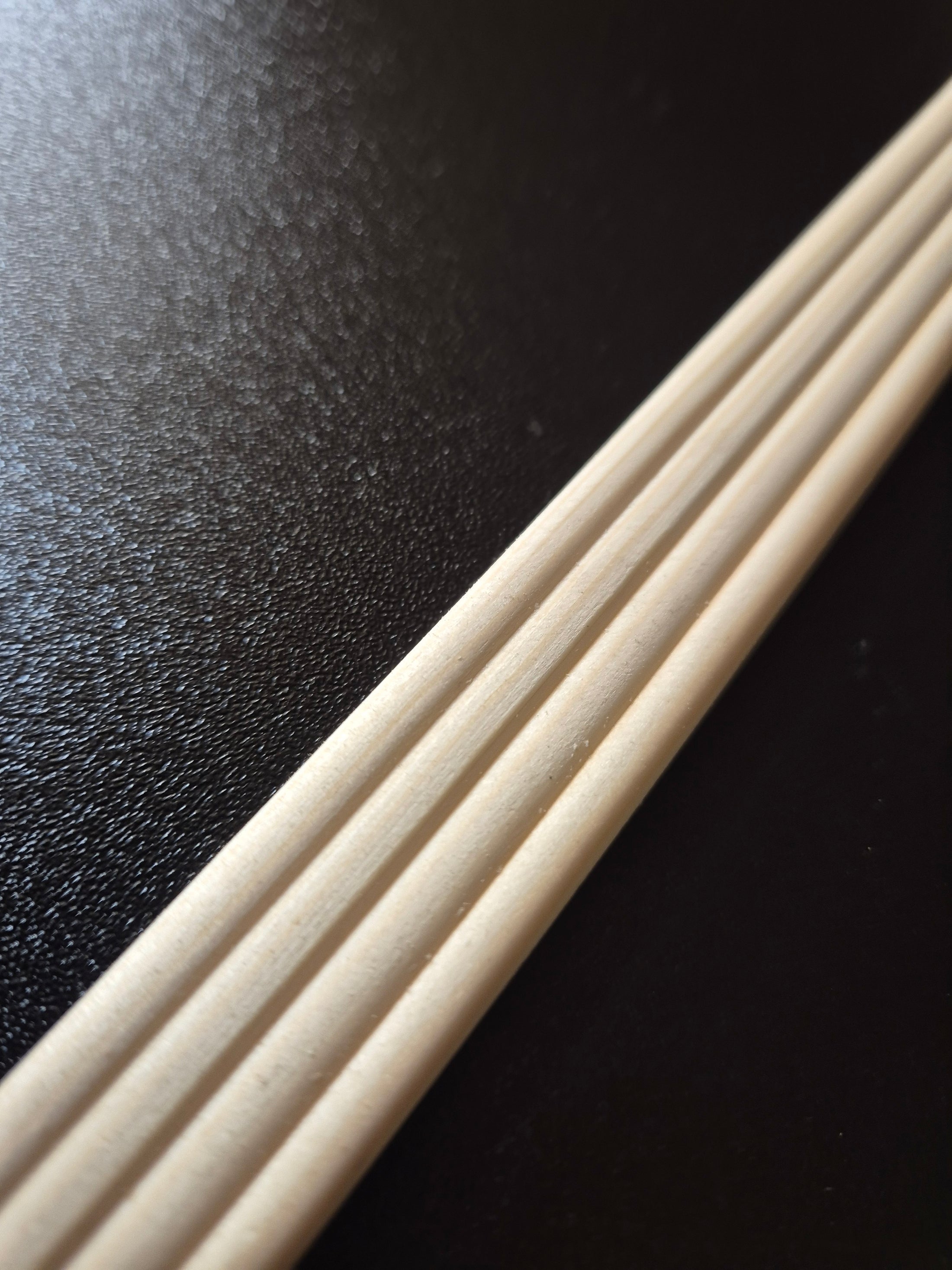 Pine reeded beading, Dado rail, Wall panelling, Wall trim 5 @ 1000 x 2