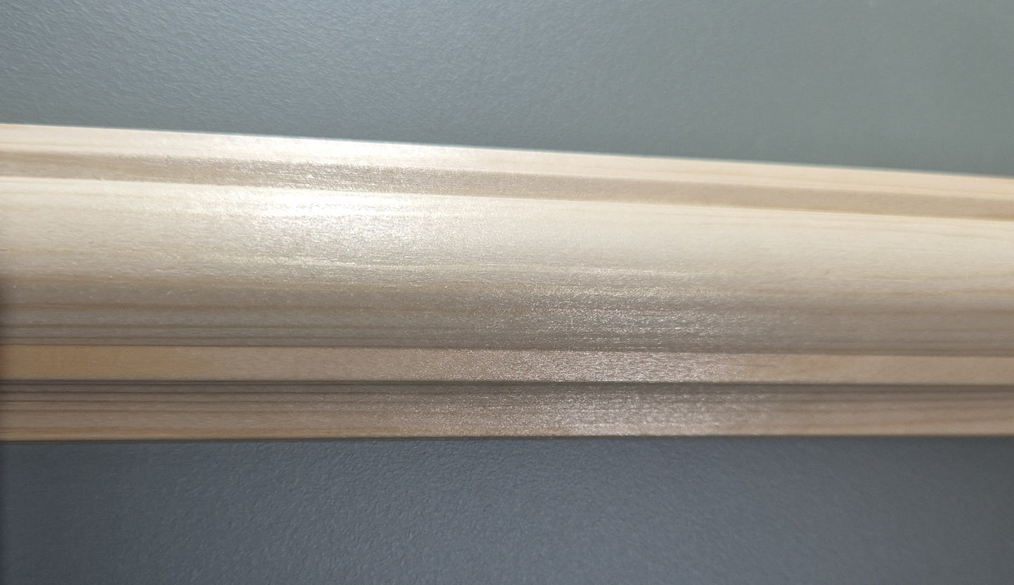Pine dado rail. TM480 beading to create wall panelling. 1000 x 41 x 20mm Pack of 5 strips. Picture rail or dado rail