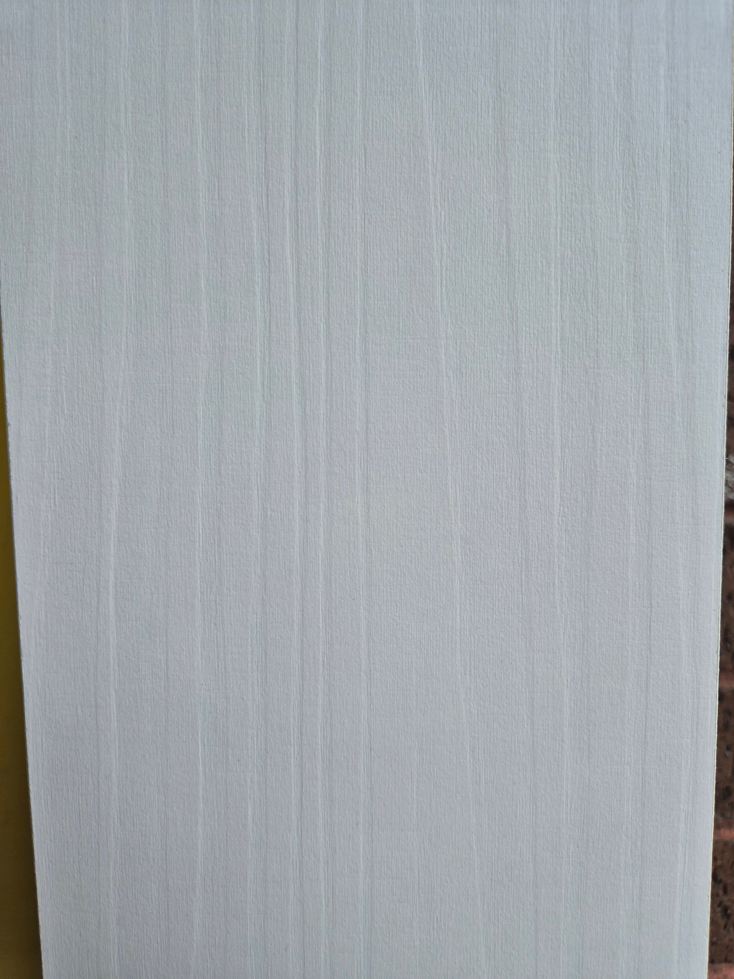 15mm White Ash Melamine Faced Chipboard MFC wood shelving Board 1200mm Lengths, various widths