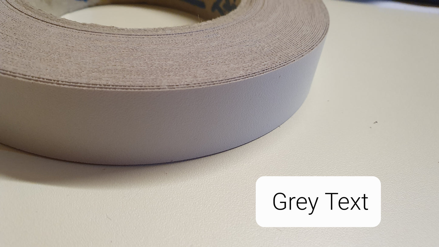 Melamine Iron On Edging Tape Various Colours Pre-glued