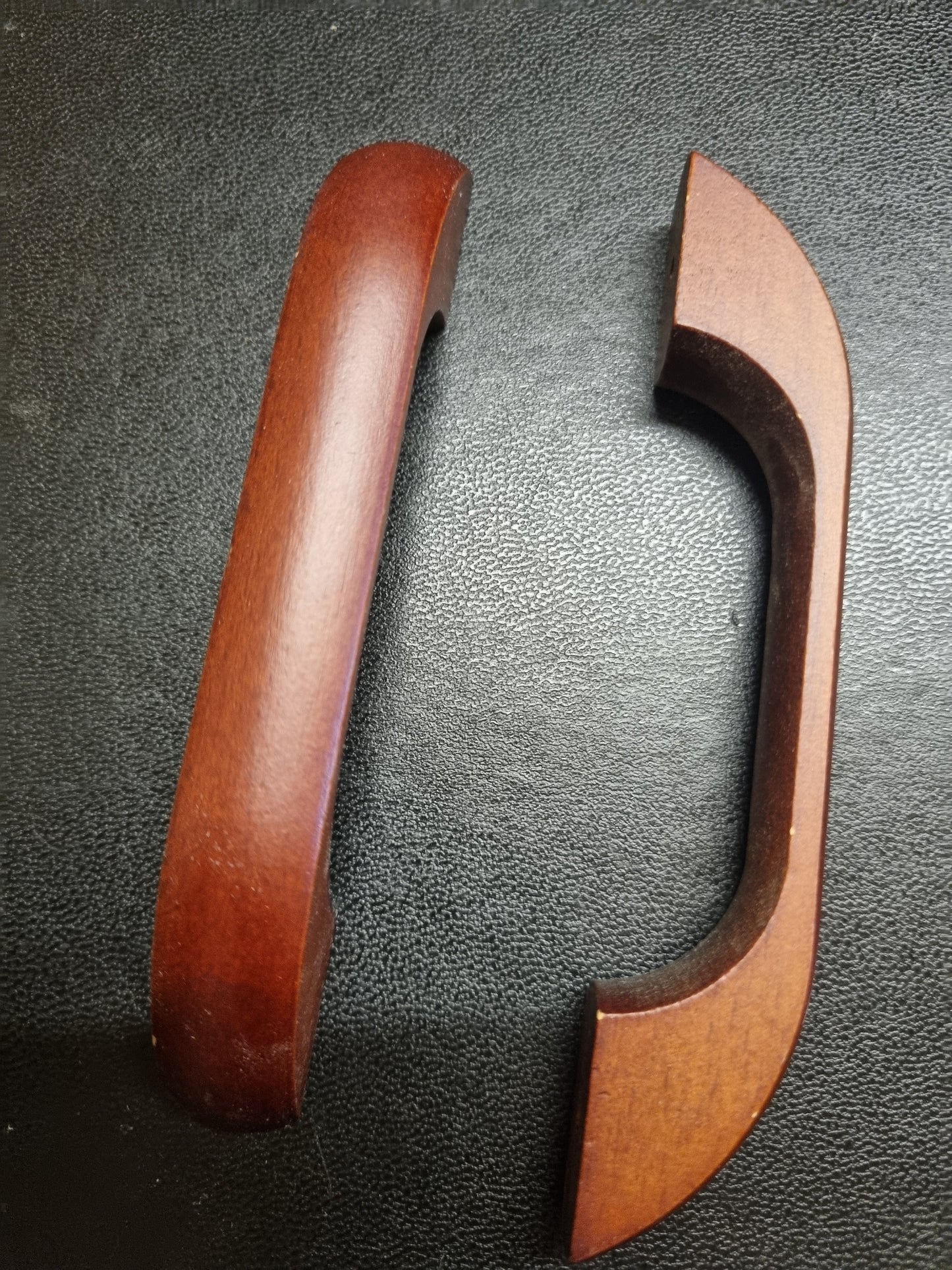 Mahogany D handle, Wooden D handle 96mm hole centres Pack 20