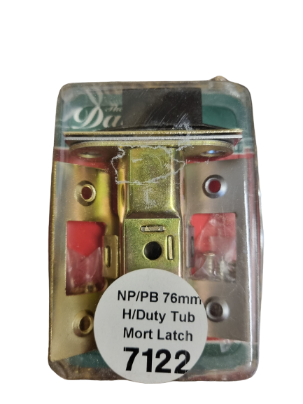 NP / PB 76mm Heavy duty Tubular Mortice Latch