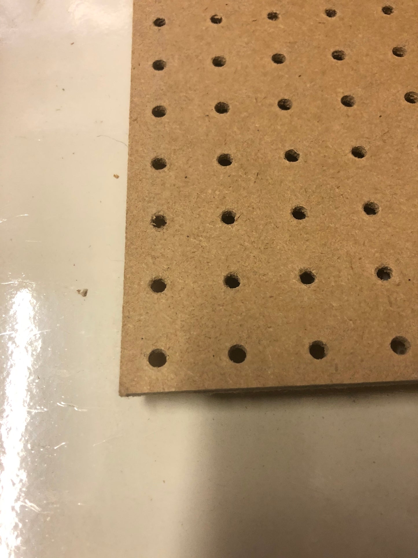 Pegboard 1200 x 1200mm Large sheets.  2 thickness available
