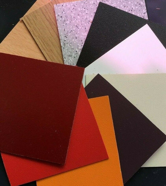 Formica type Laminate Sheets Various Colours Various Sizes Approx 0.8mm