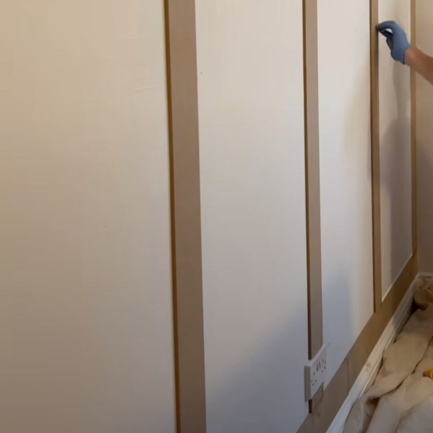 Mdf Sticker Back Panel Wall panelling pre-cut MDF panel packs. Feature wall kit including adh