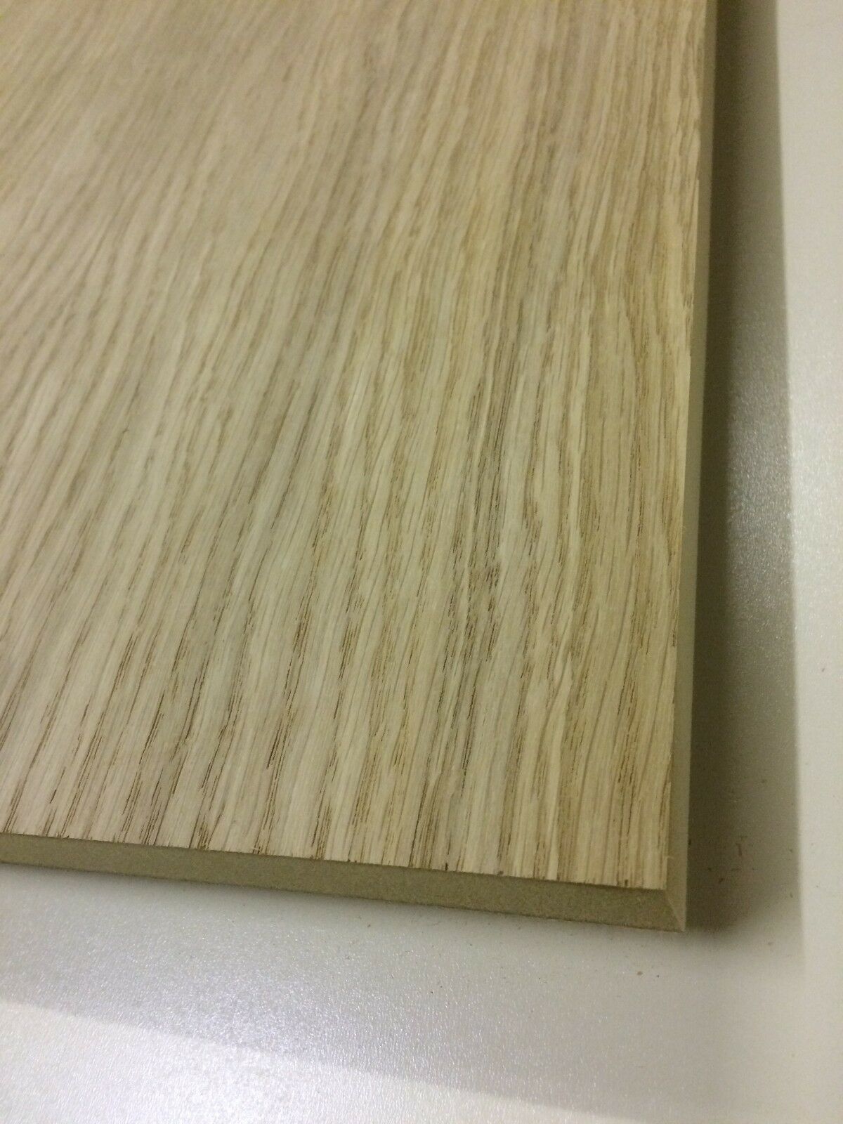 White Oak Veneered MDF Raw real wood veneer various sizes and thickness