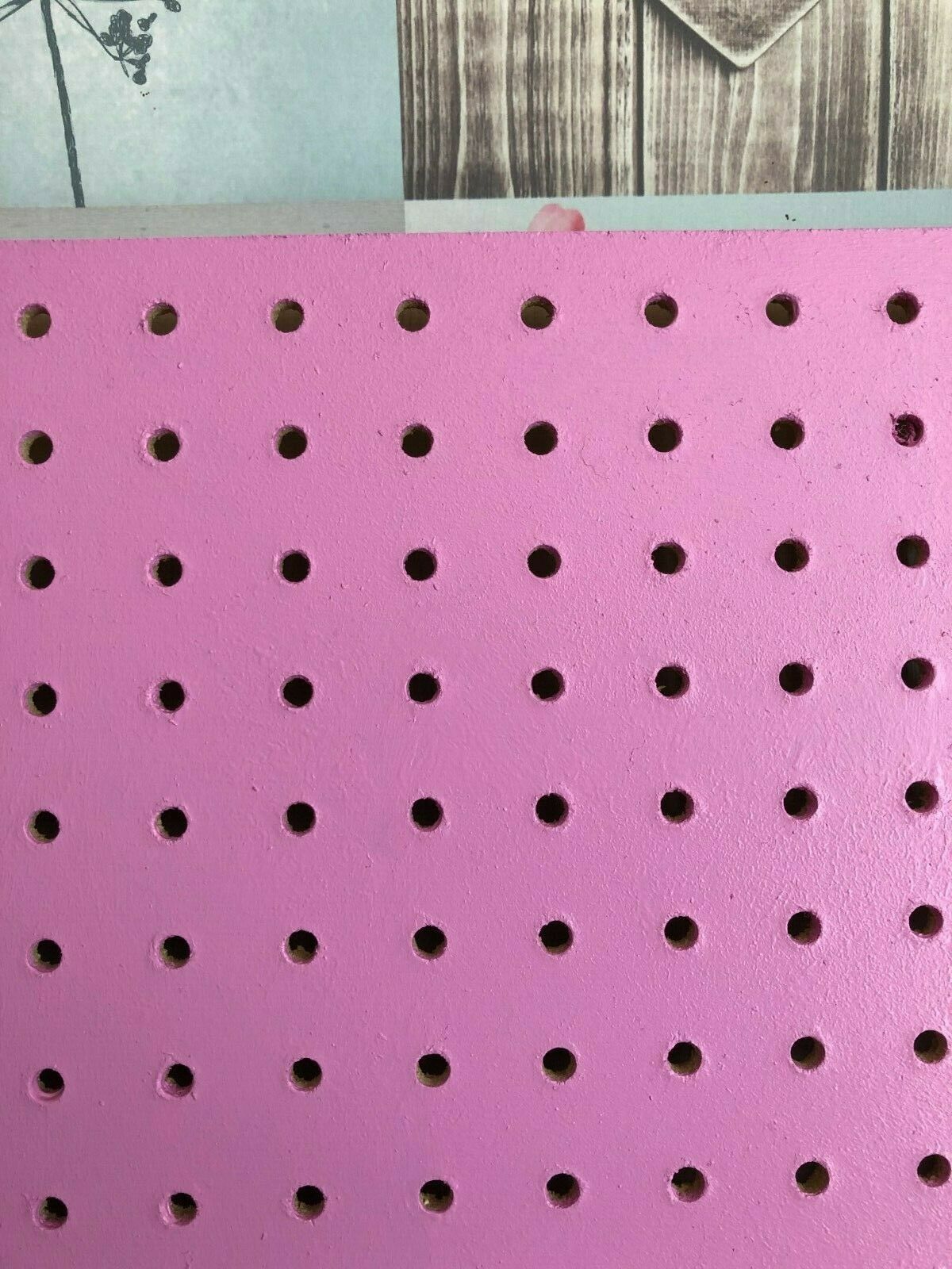 Painted Pegboard Sheets, Display board, perforated hardboard Various sizes in 3mm or 6mm thick